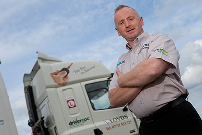 Lloyd Walker - owner of LLoyds Motoring - a Commercial Driver Training company based in Northern Ireland.